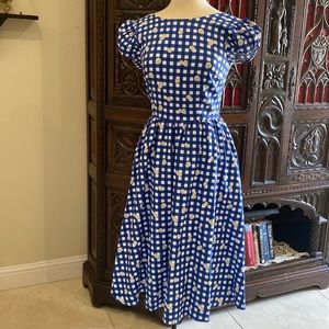 Modcloth daisies pinup girl 50s vintage inspired dress Collectif S